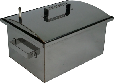 Коптильня двухъярусная нержавейка МК.05+сумка из брезента в подарок